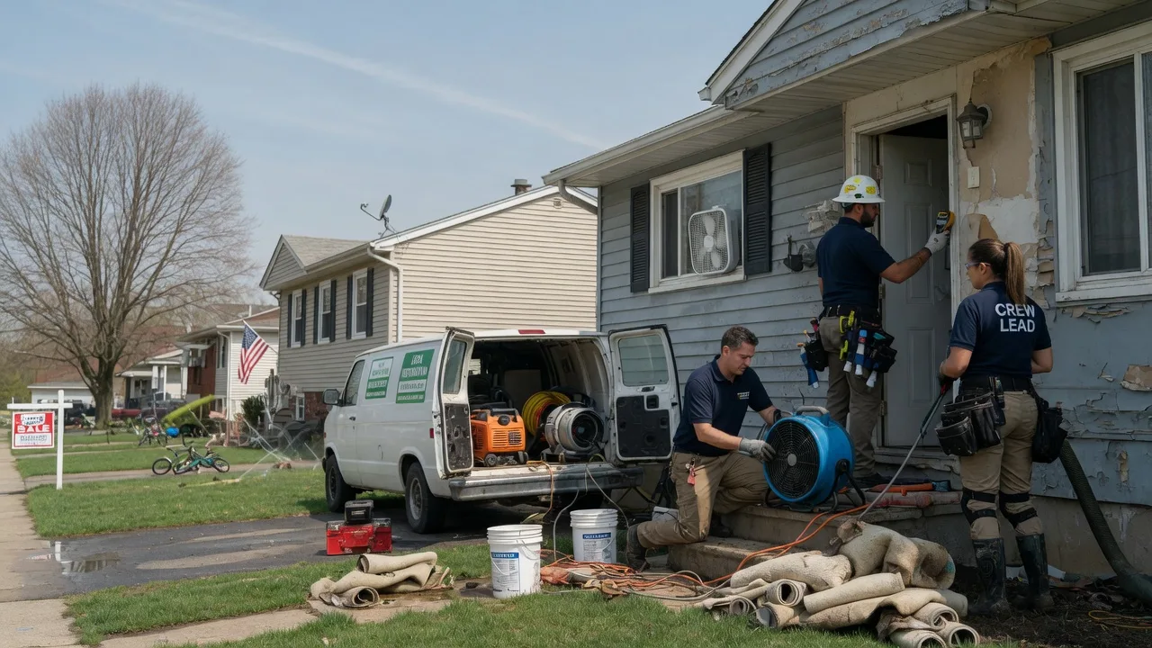 Flood Cleanup in Bunola, PA near me