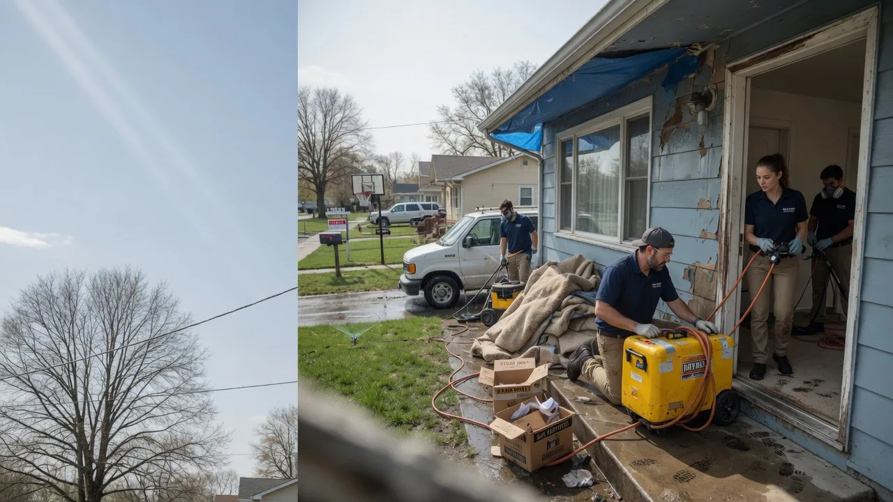 Basement Flood Cleanup in Bunola, PA near me